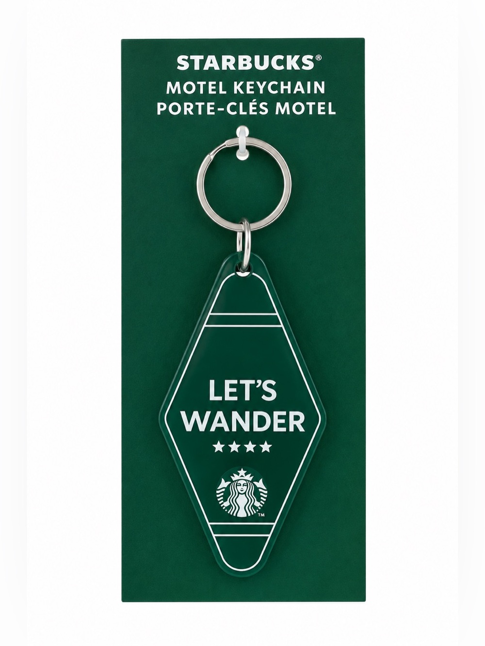 Starbucks let’s wonder collection keychain